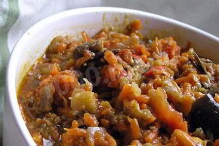 Икра из баклажан херсонская