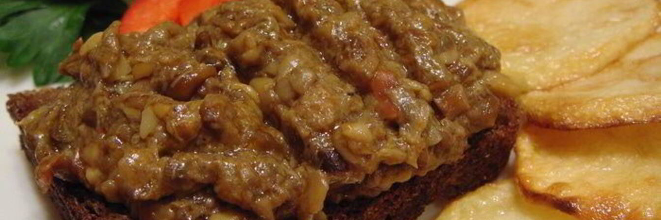 Икра из белых грибов