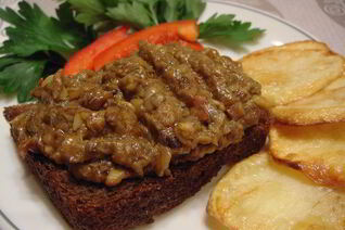 Икра из белых грибов