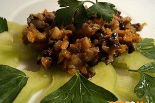 Икра из шампиньонов