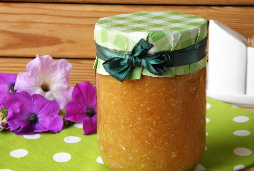 Кабачковая икра с луком на зиму