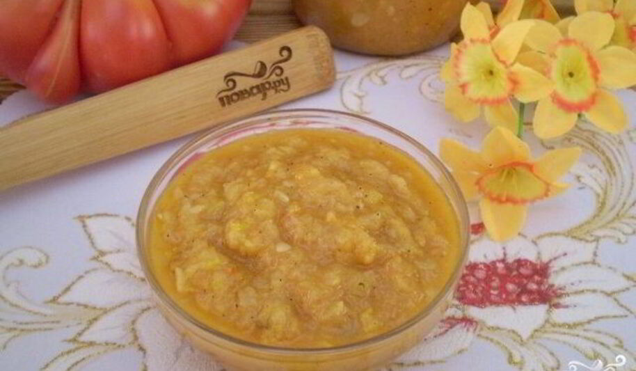 Рецепт кабачковой икры с майонезом и чесноком
