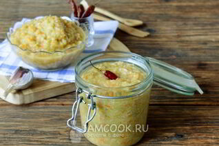 Острая кабачковая икра