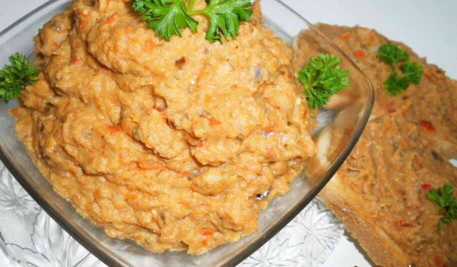 Рецепт овощной икры