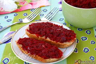 Свекольная икра из вареной свеклы