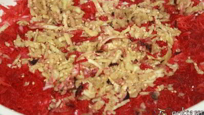 свекольная икра с баклажаном