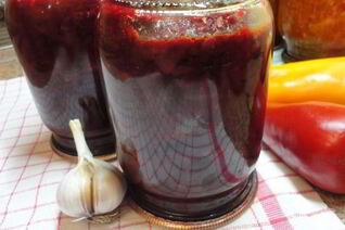 Свекольная икра с кориандром