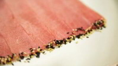 карпаччо из тунца