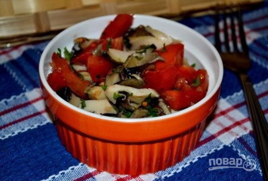 Холодная закуска из рапанов