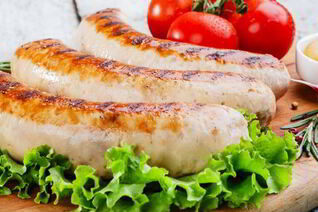 Колбаса домашняя из курицы