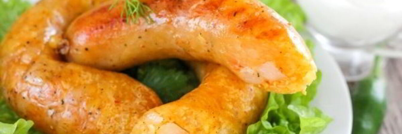Колбаса из картошки и сала
