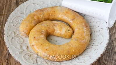 колбаса из картошки и сала