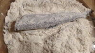 корюшка жареная маринованная