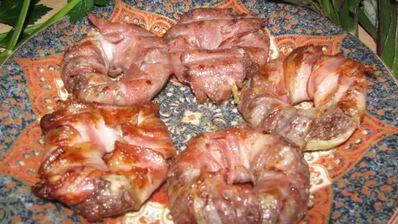 луковые кольца с фаршем фаршманже