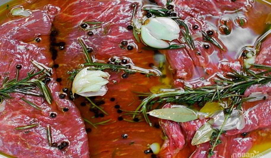 Рецепт маринованного мяса