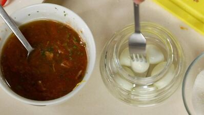 маринованные яйца