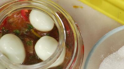 маринованные яйца