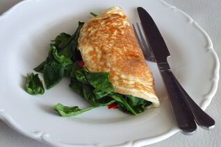 Белковый омлет