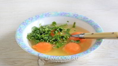 фриттата с картофелем и ветчиной