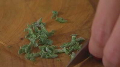 фриттата с лисичками