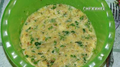 маакуда — тунисский омлет с баклажаном