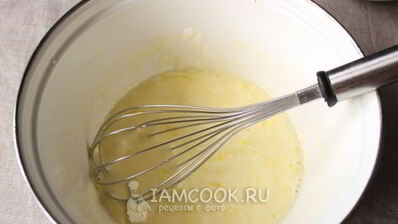 омлет камуфляж с морской капустой