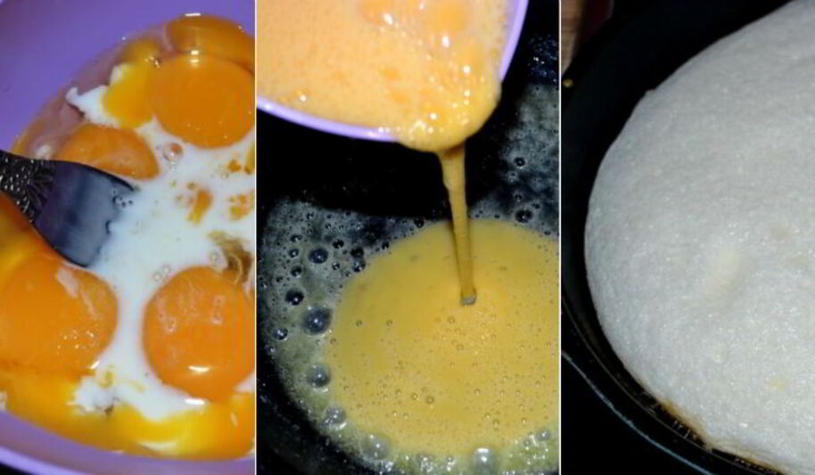 Рецепт омлета пуляр