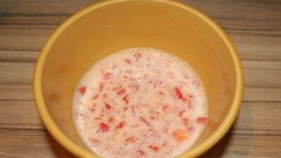 омлет с брынзой