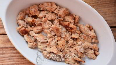 омлет с фаршем в духовке