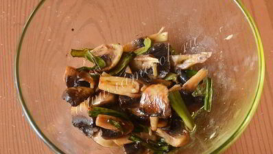 омлет с грибами по-испански