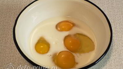 омлет с грибами в духовке