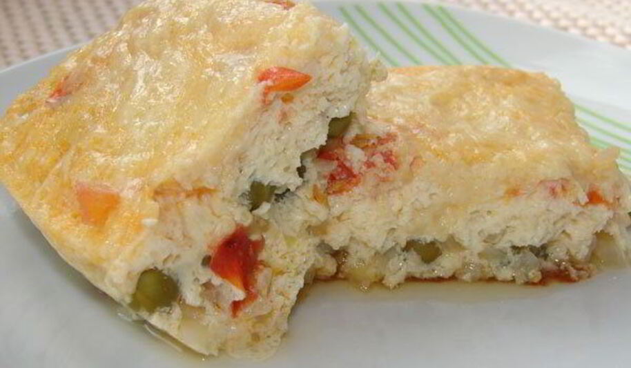 Рецепт омлета с овощами и сыром в мультиварке