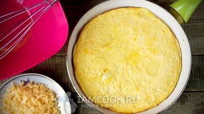 омлет с сыром на молоке