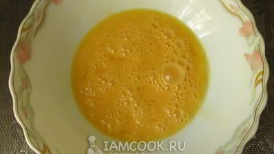 омлет с вафельными коржами в микроволновке