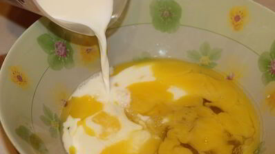 омлет в духовке