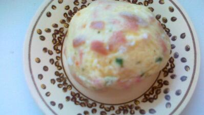 омлет в кастрюльке