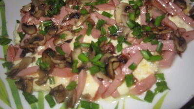 сырный омлет