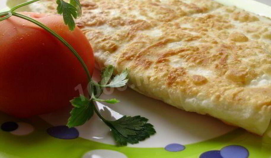 Рецепт яичного омлета в лаваше