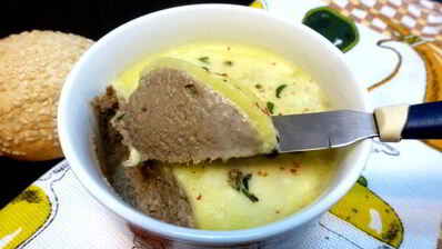 куриный паштет с айвой