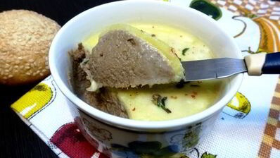 куриный паштет с айвой