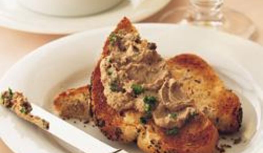 Рецепт мусса-паштета из куриной печени