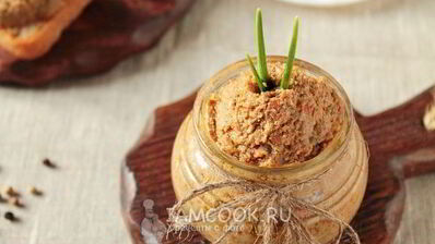 паштет из говяжьей печени с морковью