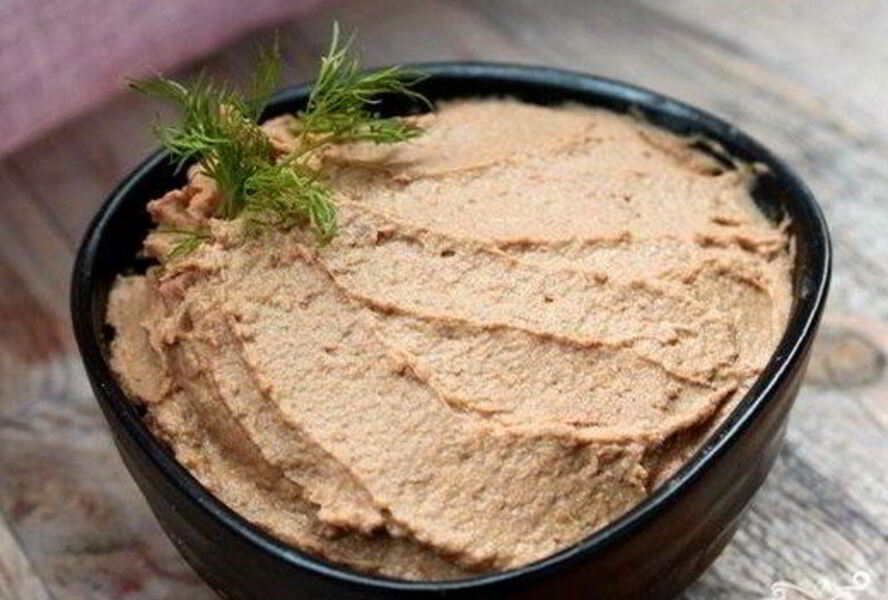 Паштет из куриной печени диетический