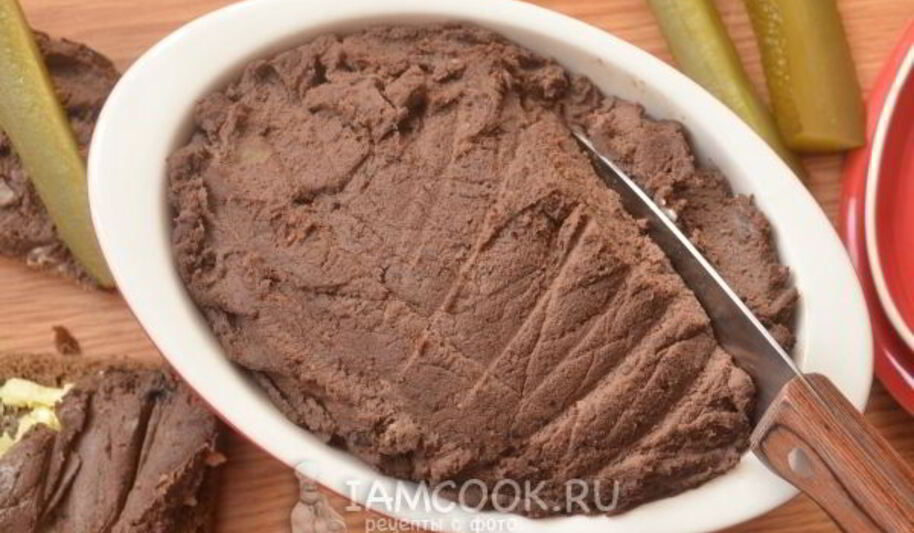 Рецепт паштета из куриной печени с черносливом и грецкими орехами