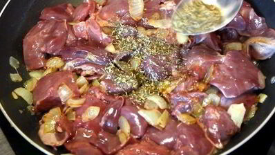 паштет из куриной печени с грибами