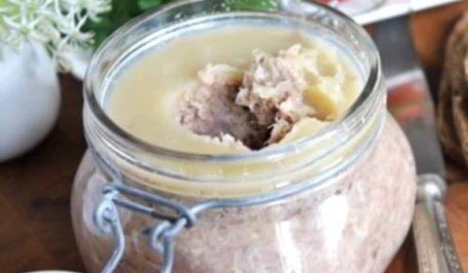 Рецепт паштета рийет из свинины