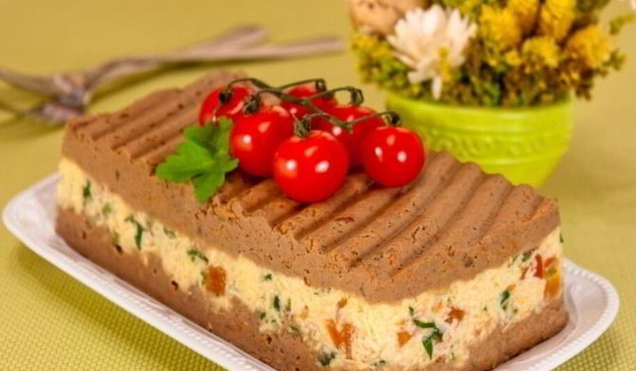 Рецепт печеночного паштета с сыром