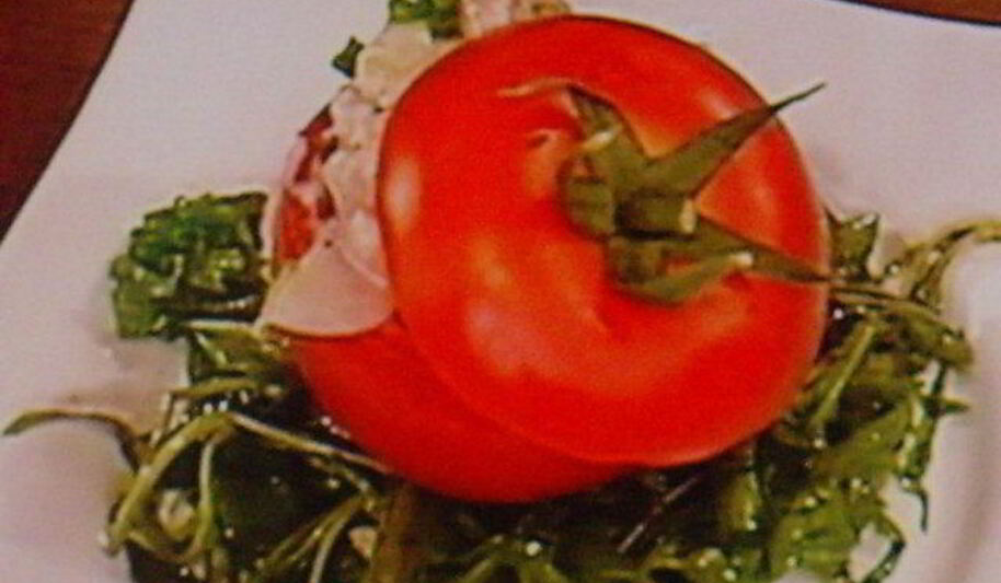 Рецепт помидоры, фаршированные крабовым салатом