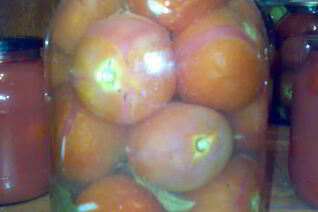 Помидоры с чесноком