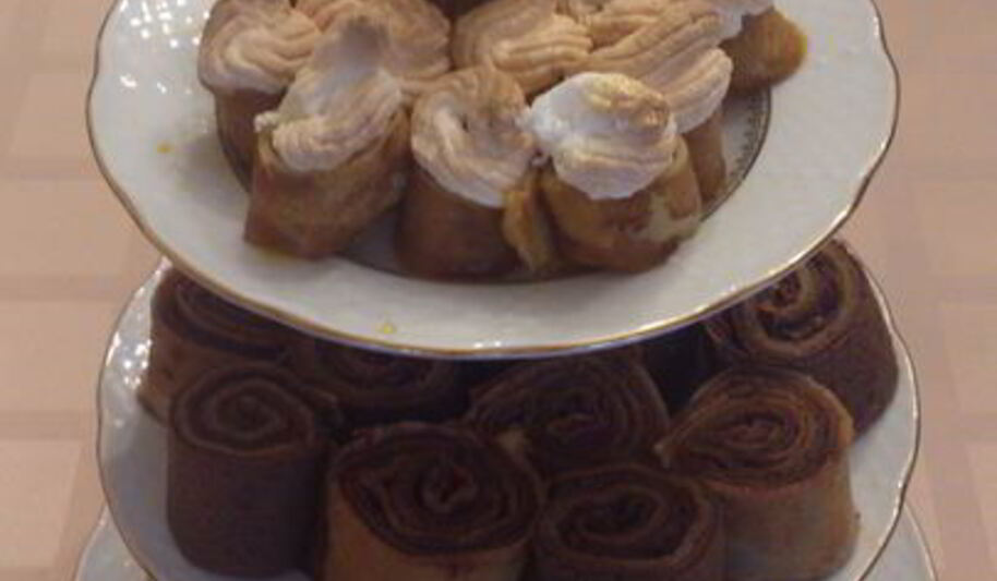 Рецепт блинных роллов